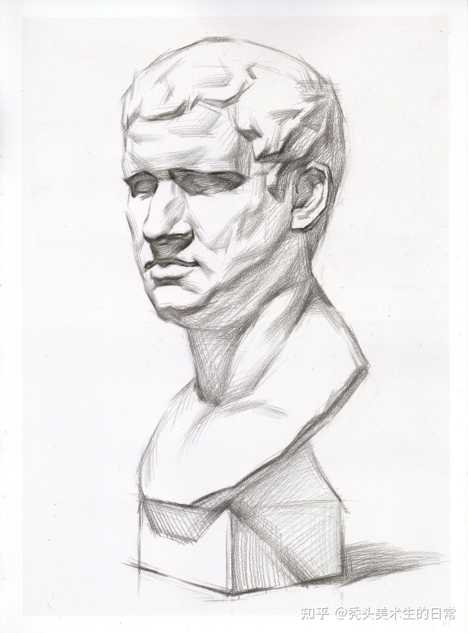 画素描石膏的用处