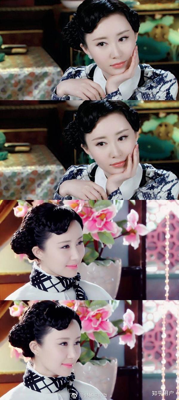 舒畅的民国扮相我觉得也不错啊,演技也在线,可清纯可妩媚.