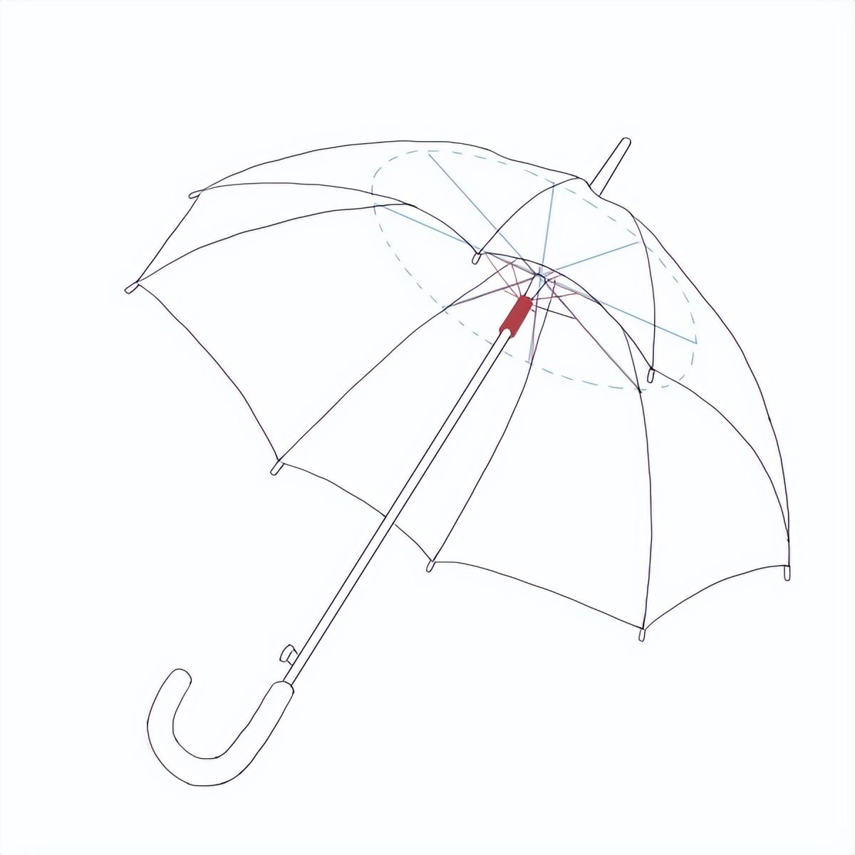 雨伞设计稿图片