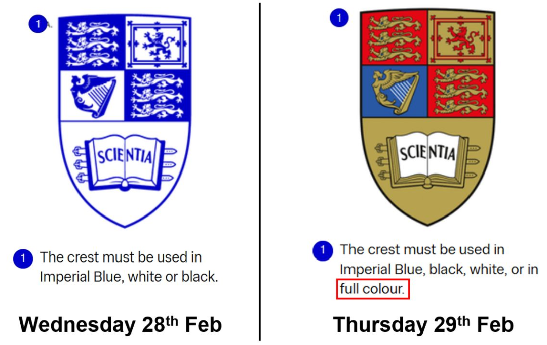 其实,这并非帝国理工第一次对自己的校徽"动刀子"了.