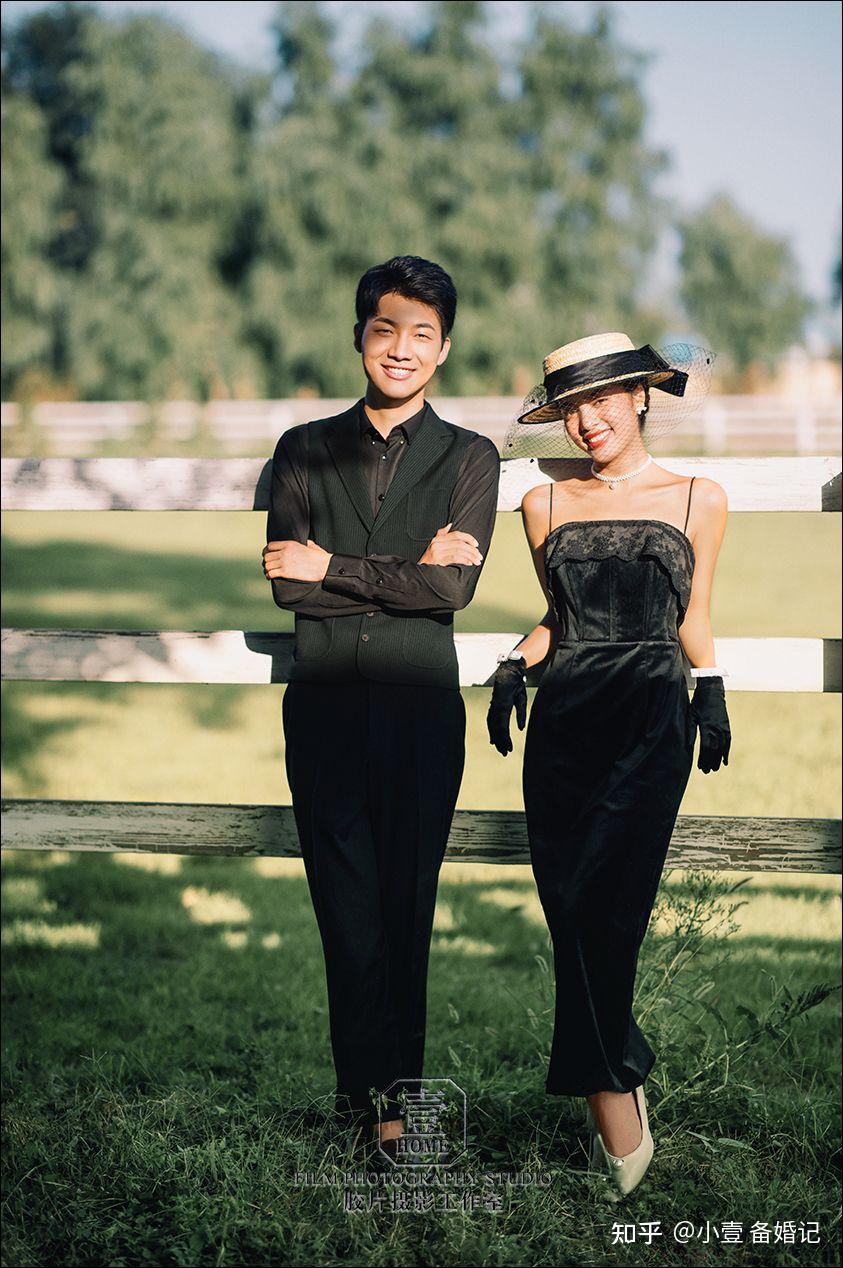 超有感觉的复古英伦风婚纱照