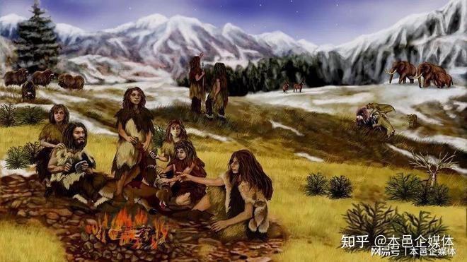 在一个原始部落里生活着很多原始人,他们的生活虽然算不上多好,也算不