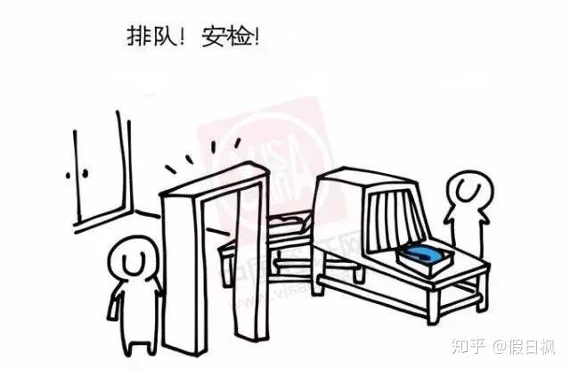 排队安检(类似机场/火车站/地铁安检)第一步:进入前信息检查(主要核对