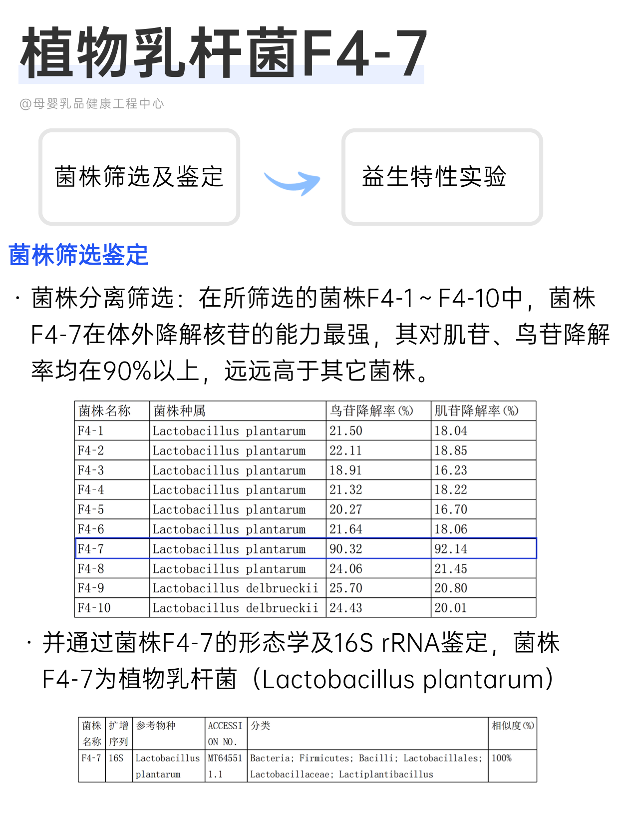 专利母婴益生菌植物乳杆菌f47降尿酸易定植助力缓解高尿酸血症