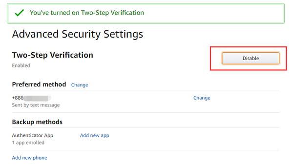 亚马逊two Step Verification 两步验证 知乎