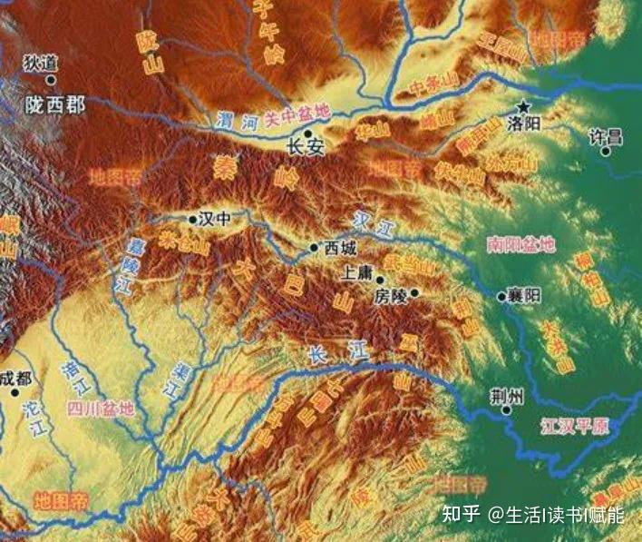 从一段历史了解一点点地理(二)关中 - 知乎