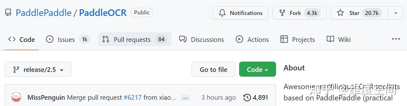 GitHub标星20000+，迅速崛起的国产OCR开源工具PaddleOCR - 知乎