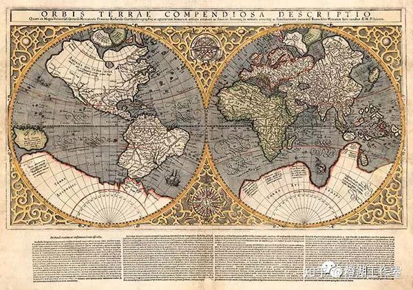 加之该地图也是老墨卡托在世期间指导他