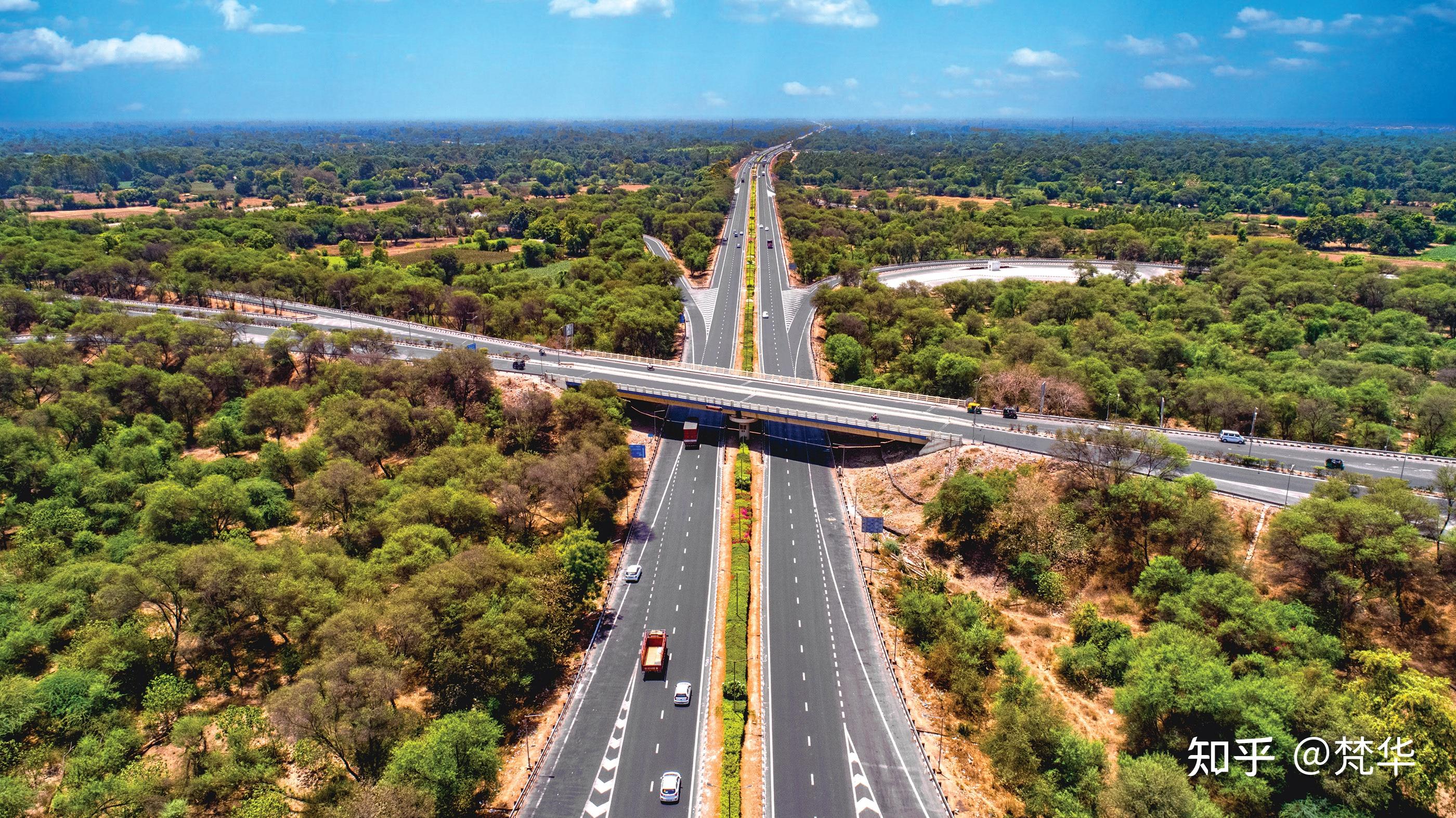 航拍印度高速公路图集一