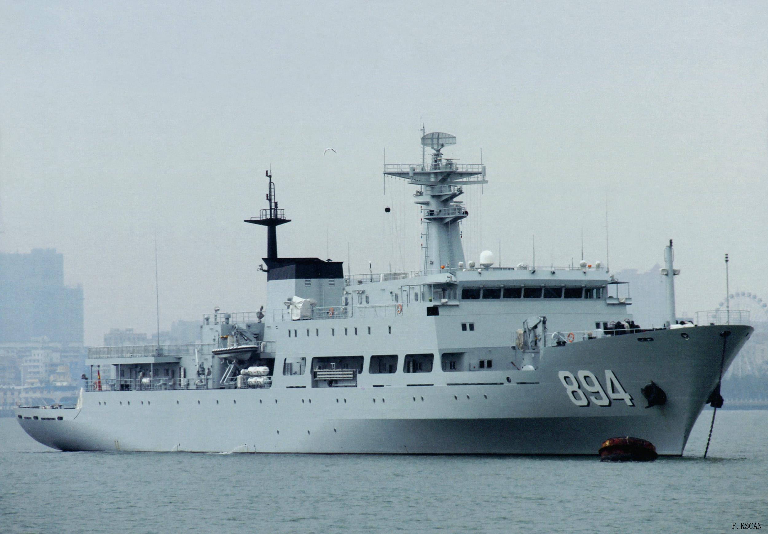 【夜聊军舰】中国海军815/815A型电子侦察船-搜狐
