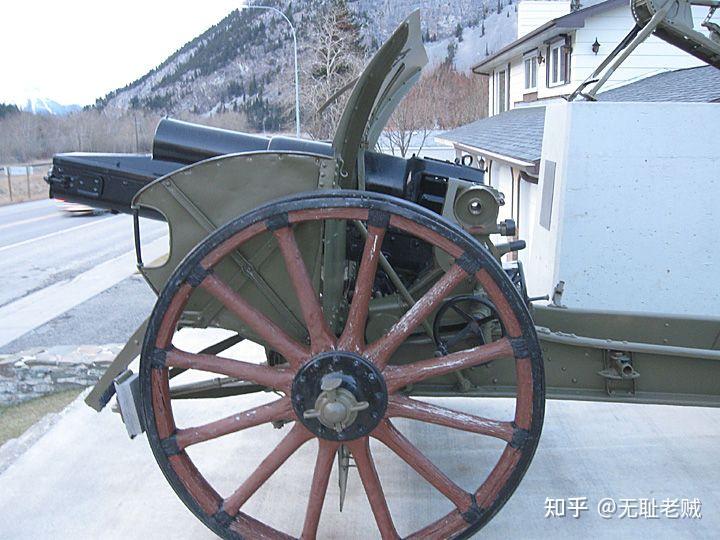 一战德国105毫米与150毫米口径的重炮