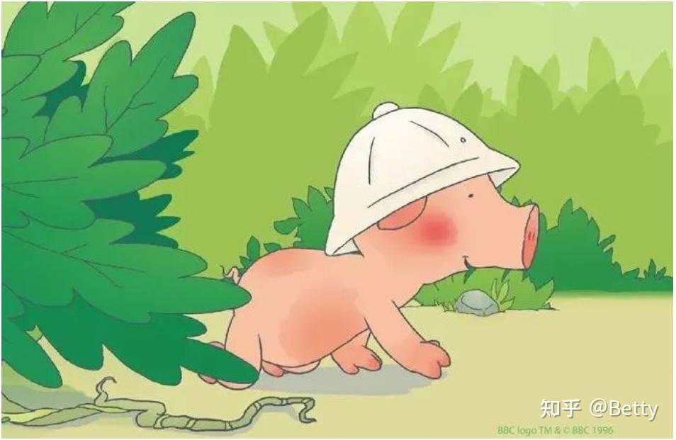 bbc经典启蒙动画《小猪威比wibbly pig》非常生活化