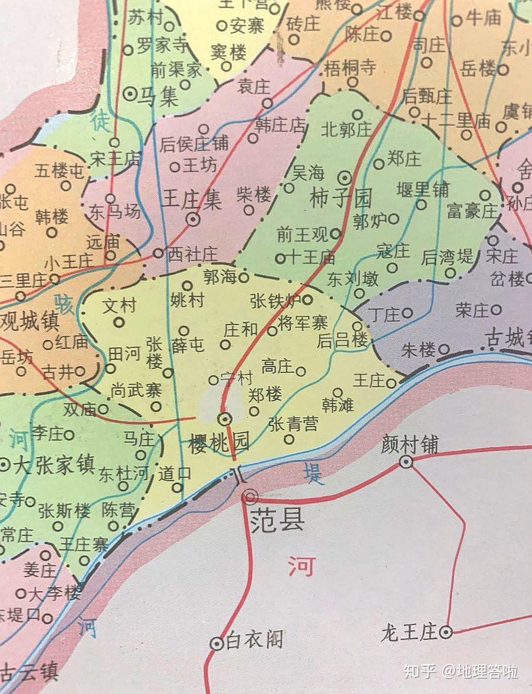 是因范县的老县城是一块飞地,为什么说它神奇呢?