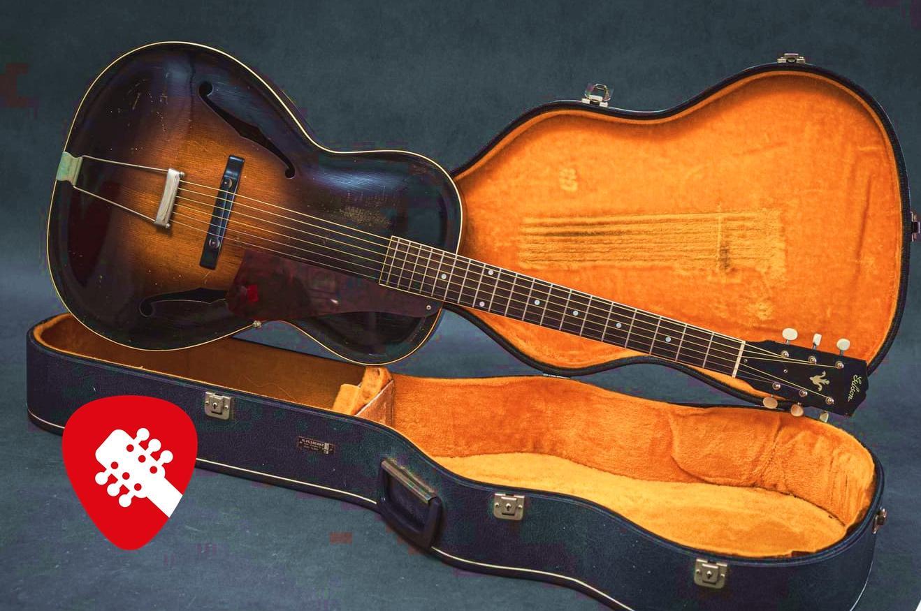 90年历史收藏界稀世珍品gibsonl75战前吉他archtopsunburst1934