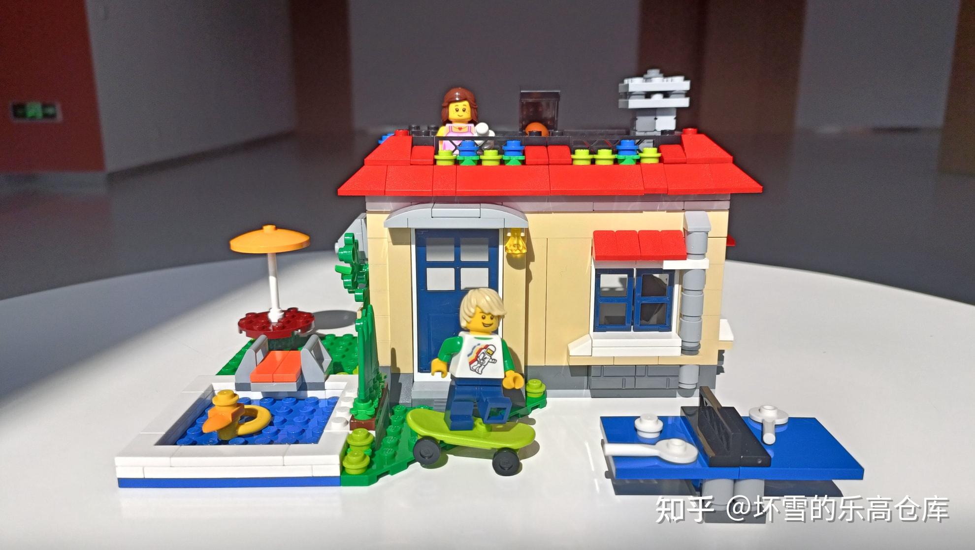 儿童专属的欢乐池畔小屋:乐高创意百变31067评测 - 知乎