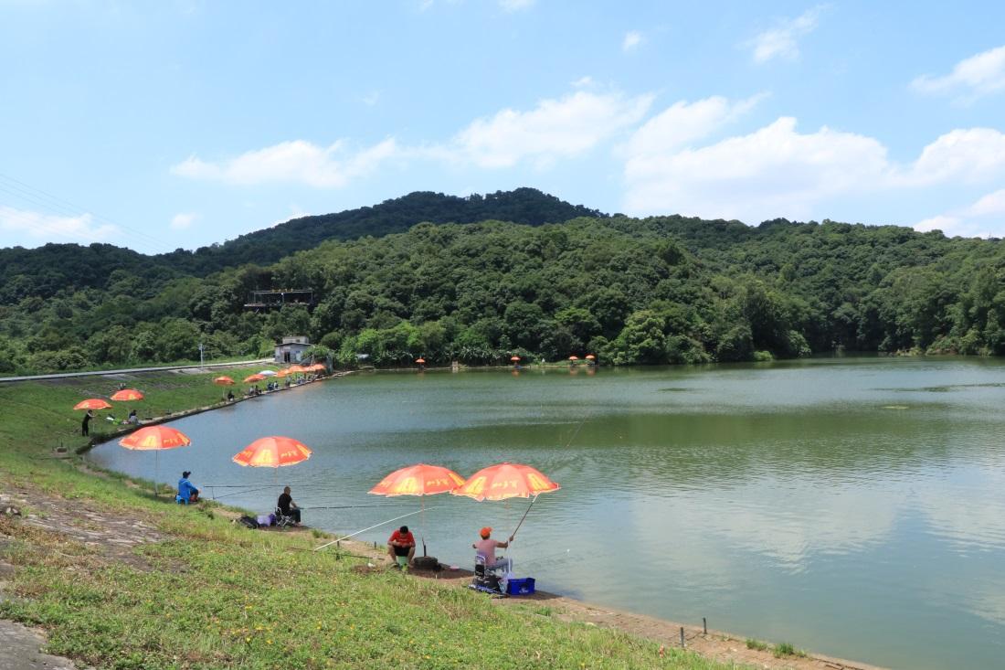 广州白云山黄婆洞水库景观