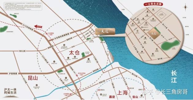 苏州s2号线预留了接入太仓港区的通道这个板块未来可期