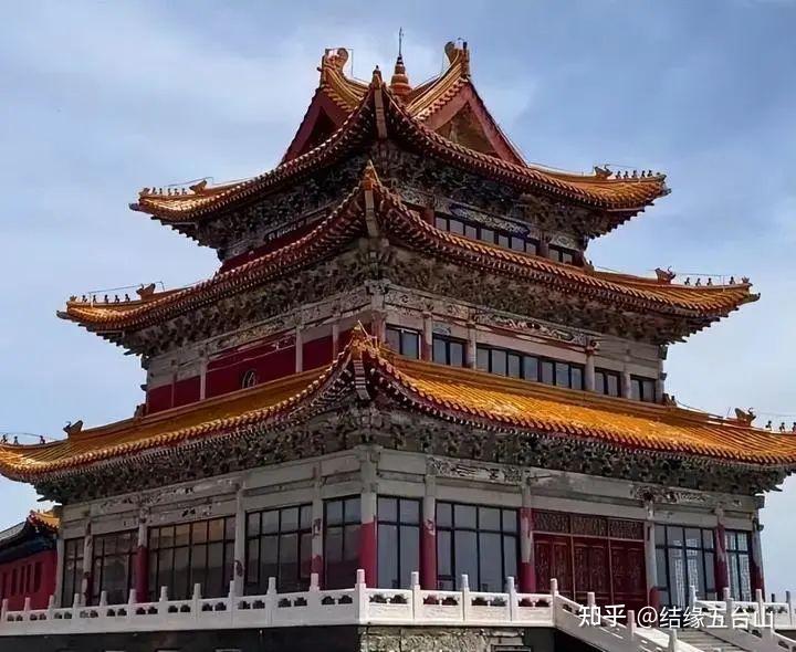 五台山大朝台之中台顶演教寺 - 知乎