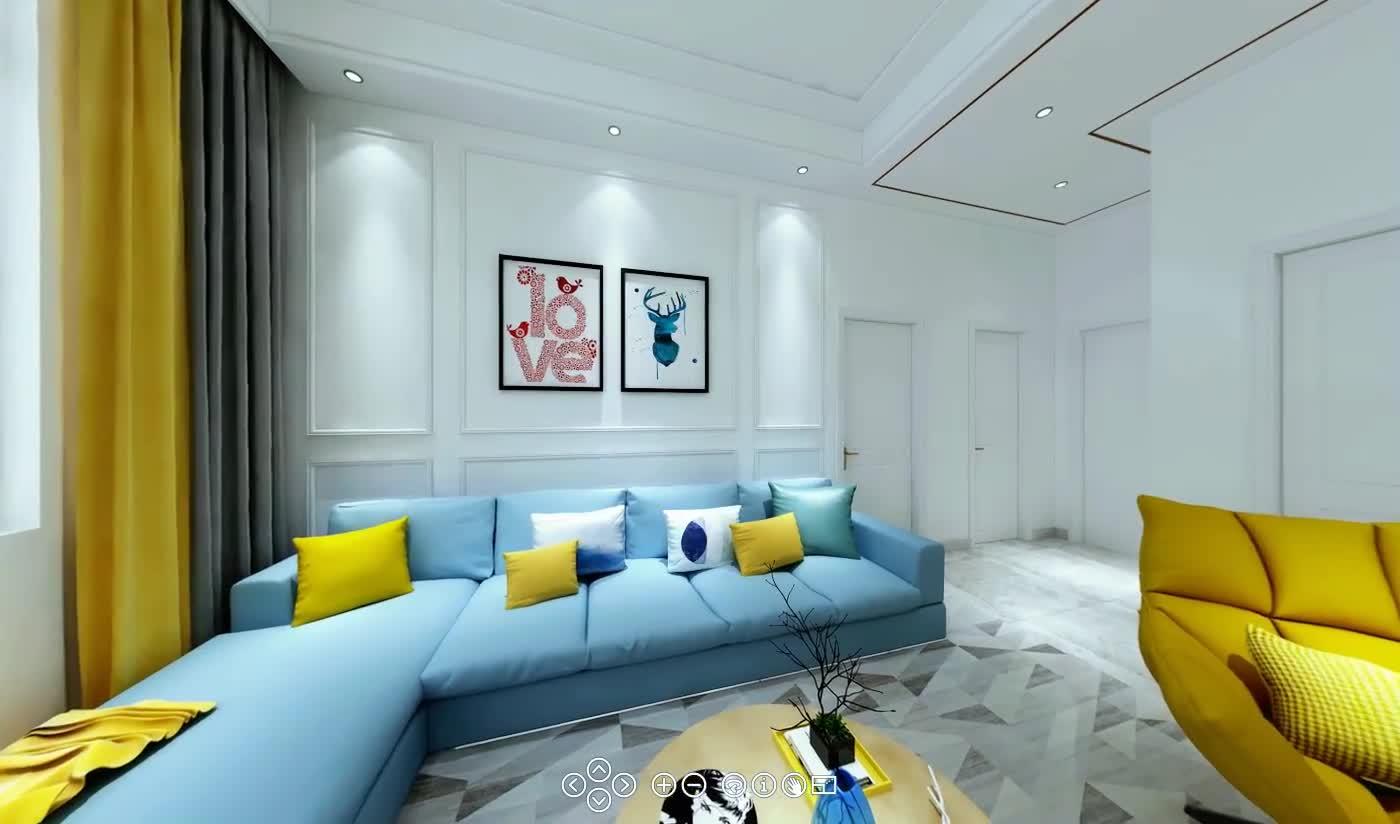 室内设计3D全景效果图|空间|家装设计|啊钧设计 - 原创作品 - 站酷 (ZCOOL)