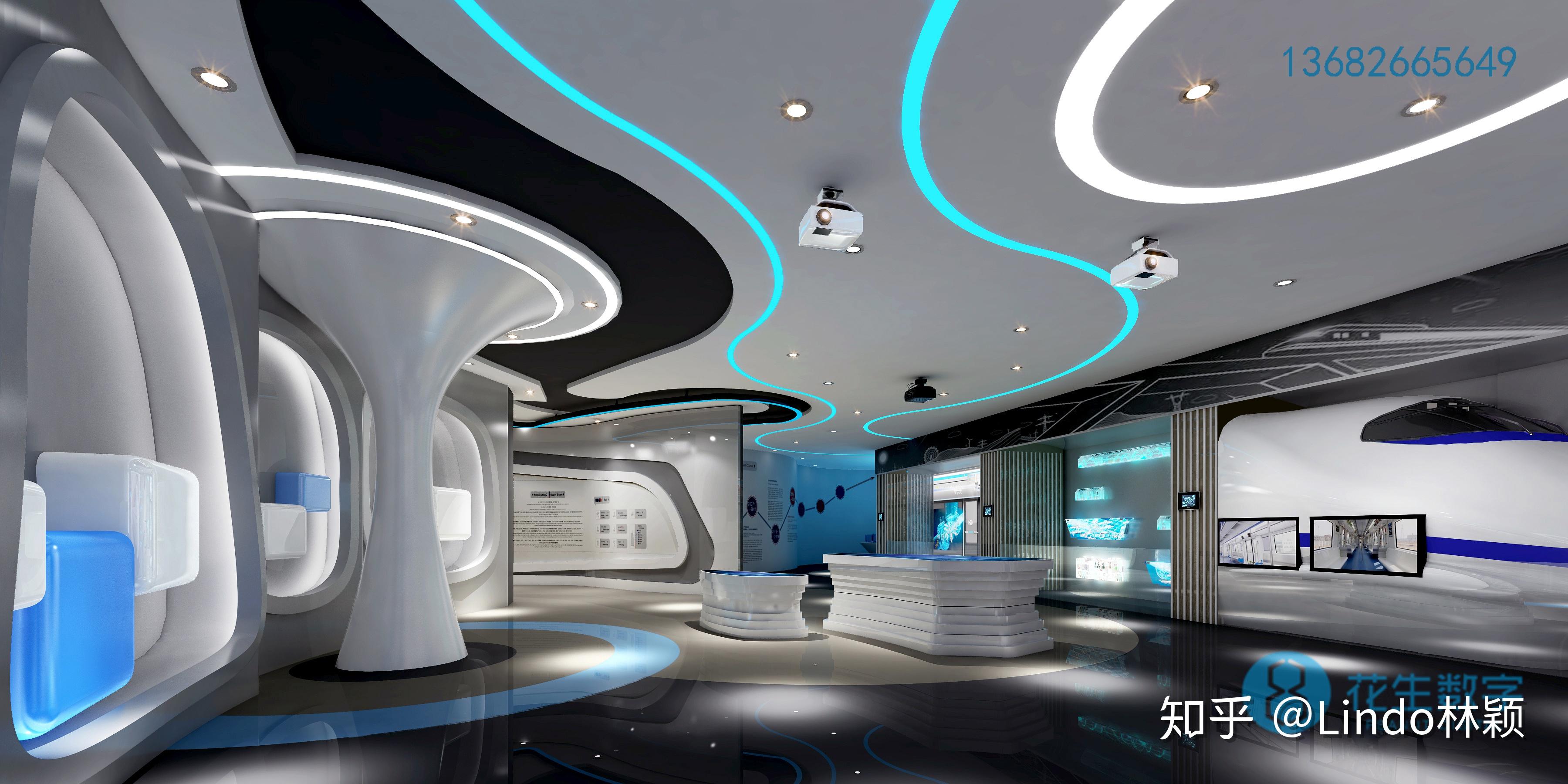 数字多媒体展馆展厅效果图案例分享