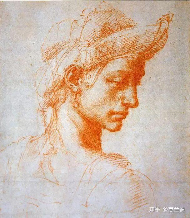 一笔就胜你多笔他是如何做到的米开朗基罗素描图集