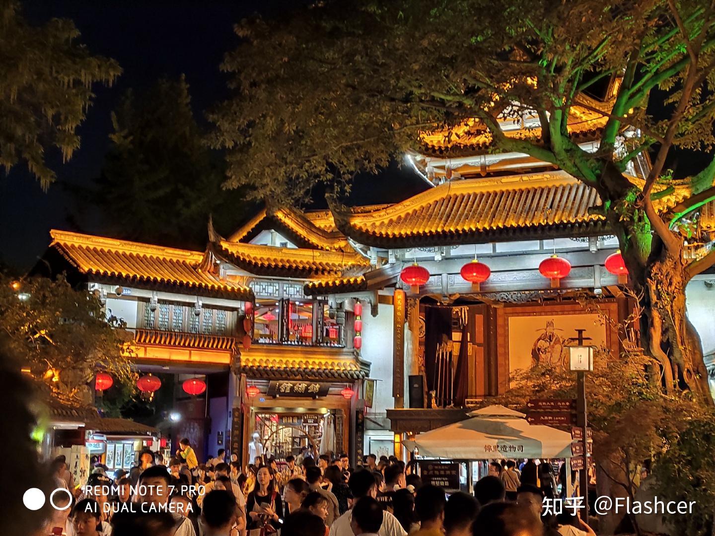 #城市打卡攻略#来成都别错过锦里古街夜景! - 知乎