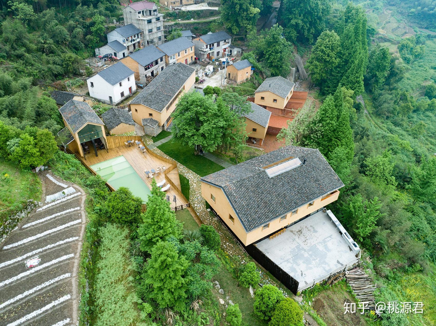 民宿改造丨大山初里 —— 高低错落的夯土老屋,书写自然里的舒适生活 - 知乎
