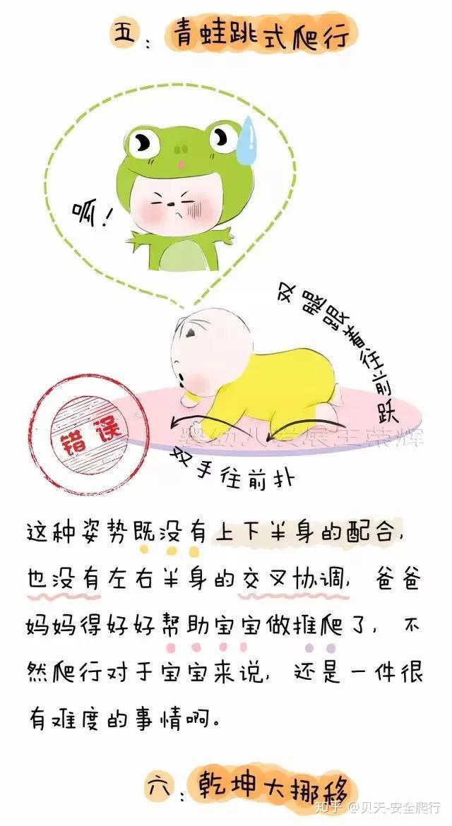 错误爬行姿势大盘点,教你如何训练宝宝爬行