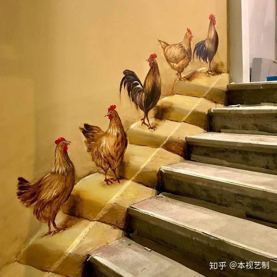 3d立体画墙绘的适用场景