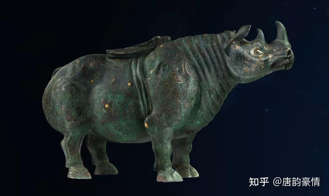 我国古代而历史上对犀牛的形象也经历过演变.