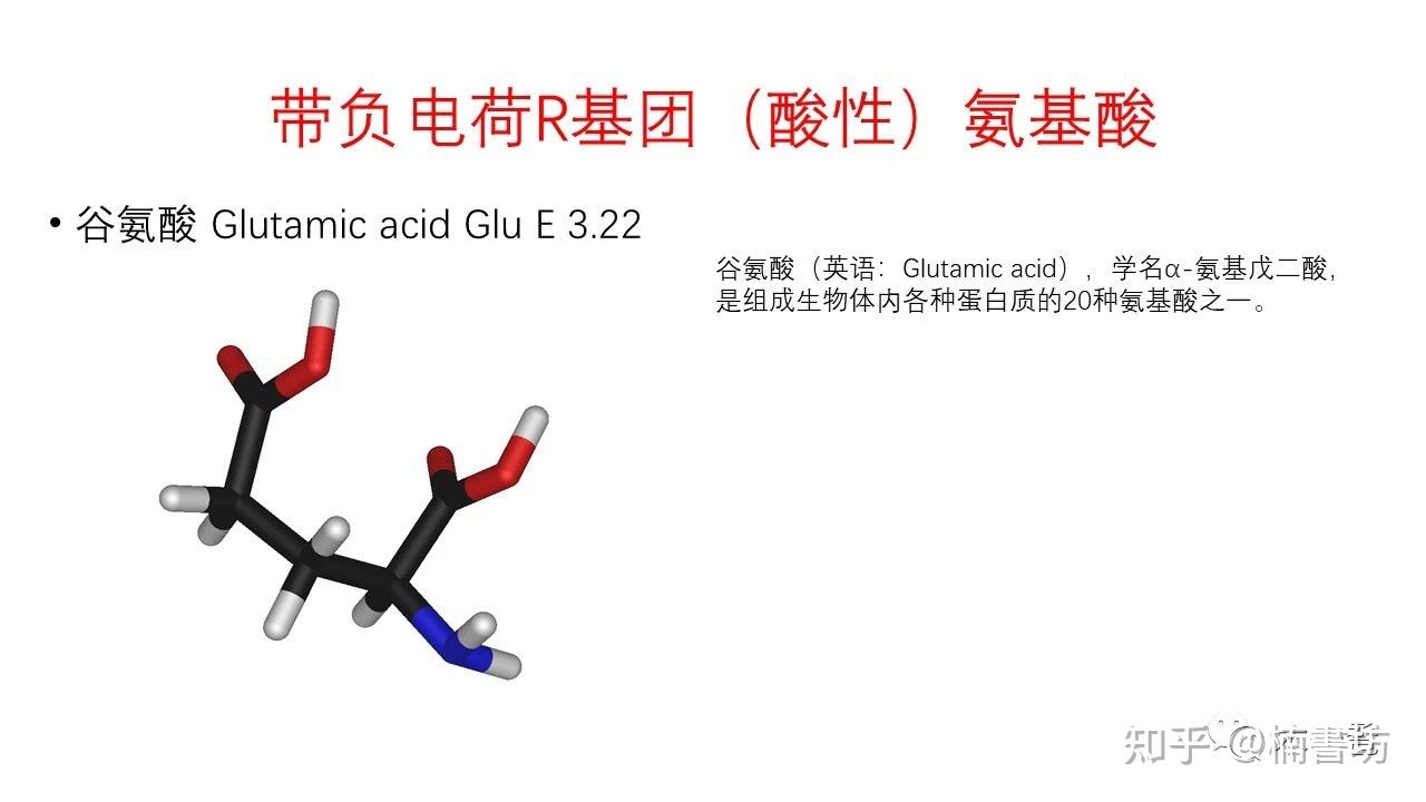 氨基酸结构式与分类 - 知乎