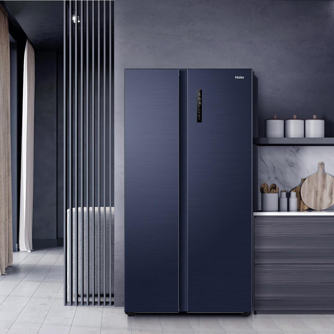 海尔bcd-520wdpd多路送风 纤薄设计 性价比之王这款海尔对开门冰箱