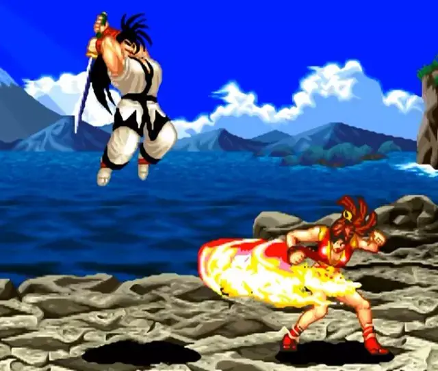 经典街机游戏侍魂1全角色结局弥补当年没有通关的遗憾