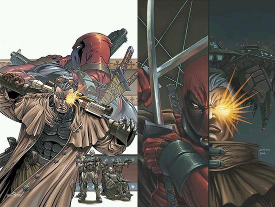 漫域说电索与死侍的关系受到了漫画的启发