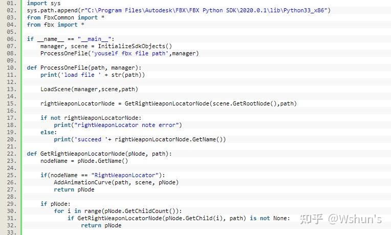 基于Python FBX SDK 动画数据修改 - 知乎