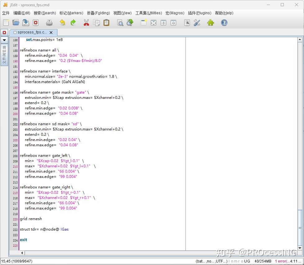 你会配置Windows下的jEdit,用于阅读/编辑sentuarus代码吗? - 知乎