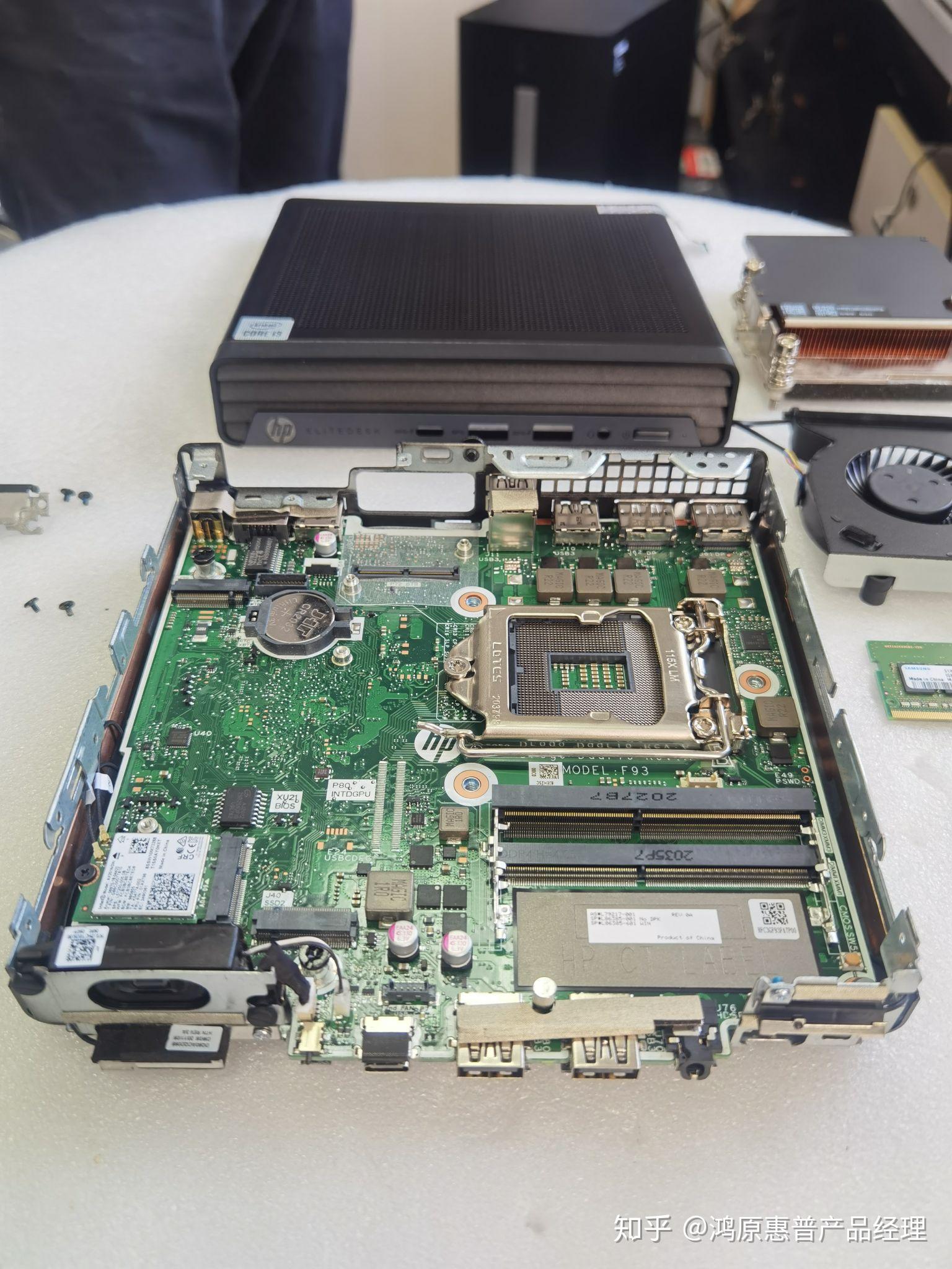 elitedesk800g6dm台式迷你电脑首拆高清无码大图欣赏