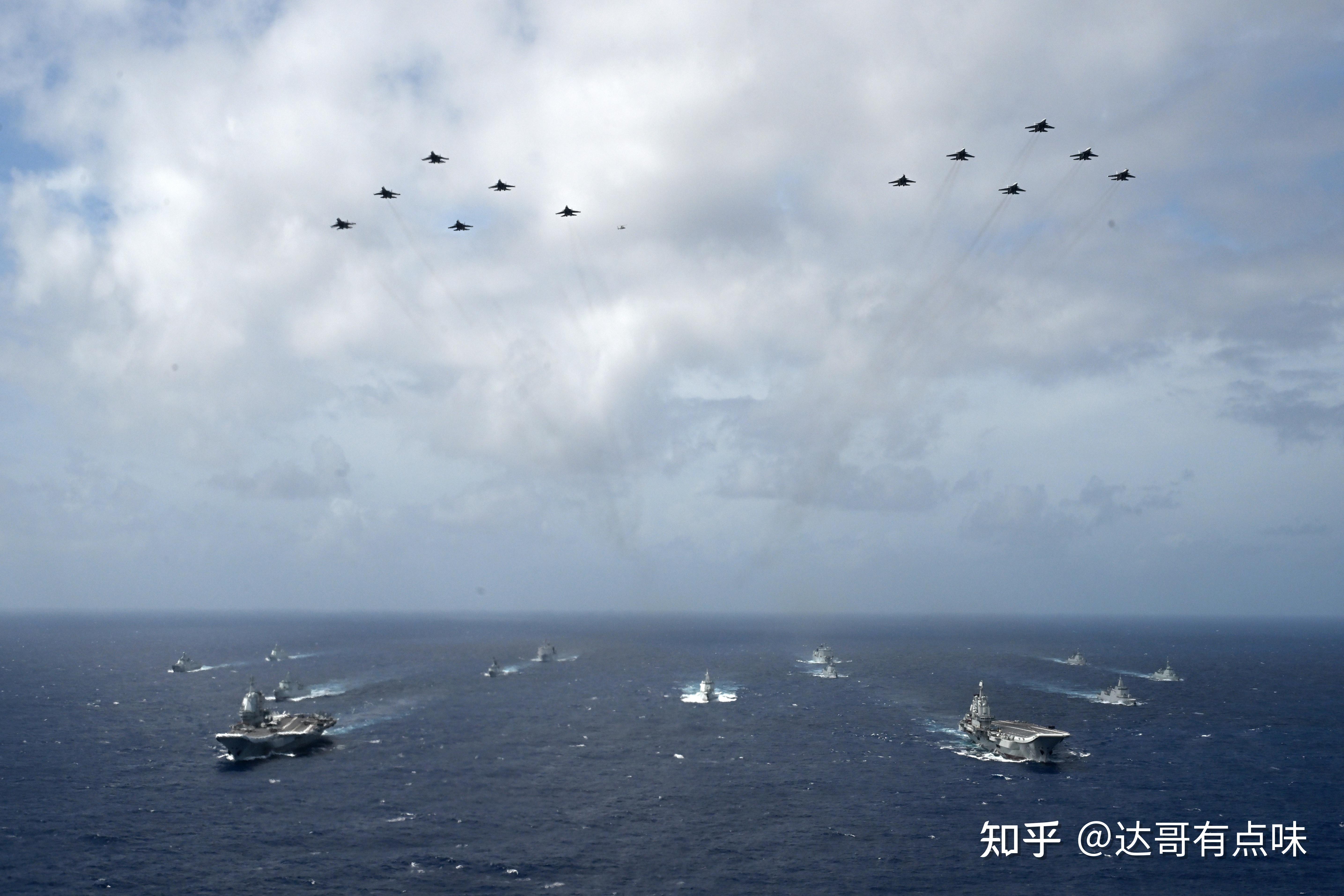 双航母合璧,弹射型亮相:向着海天前进! - 知乎