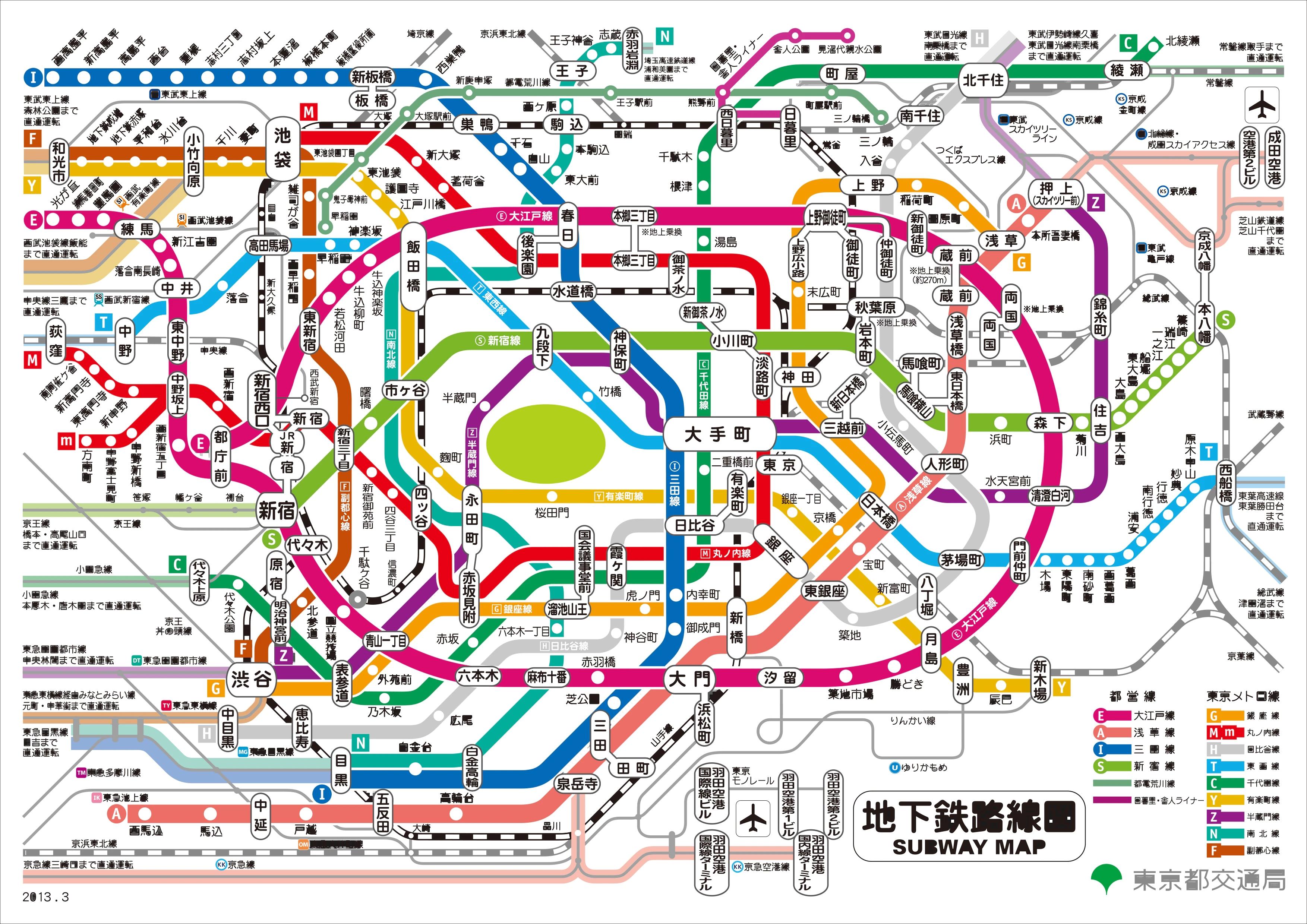 东京地铁 都市圈图片