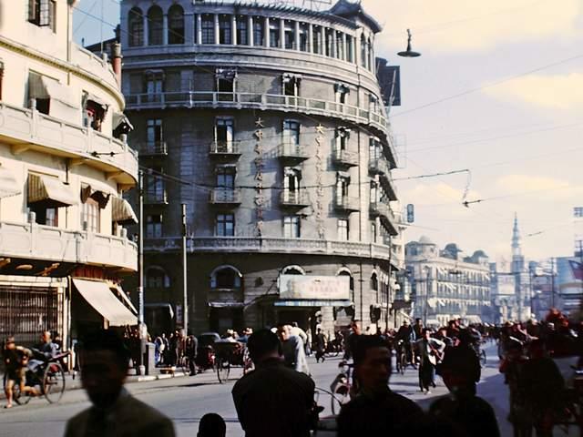 340年代老照片叱咤风云的十里洋场有多繁荣