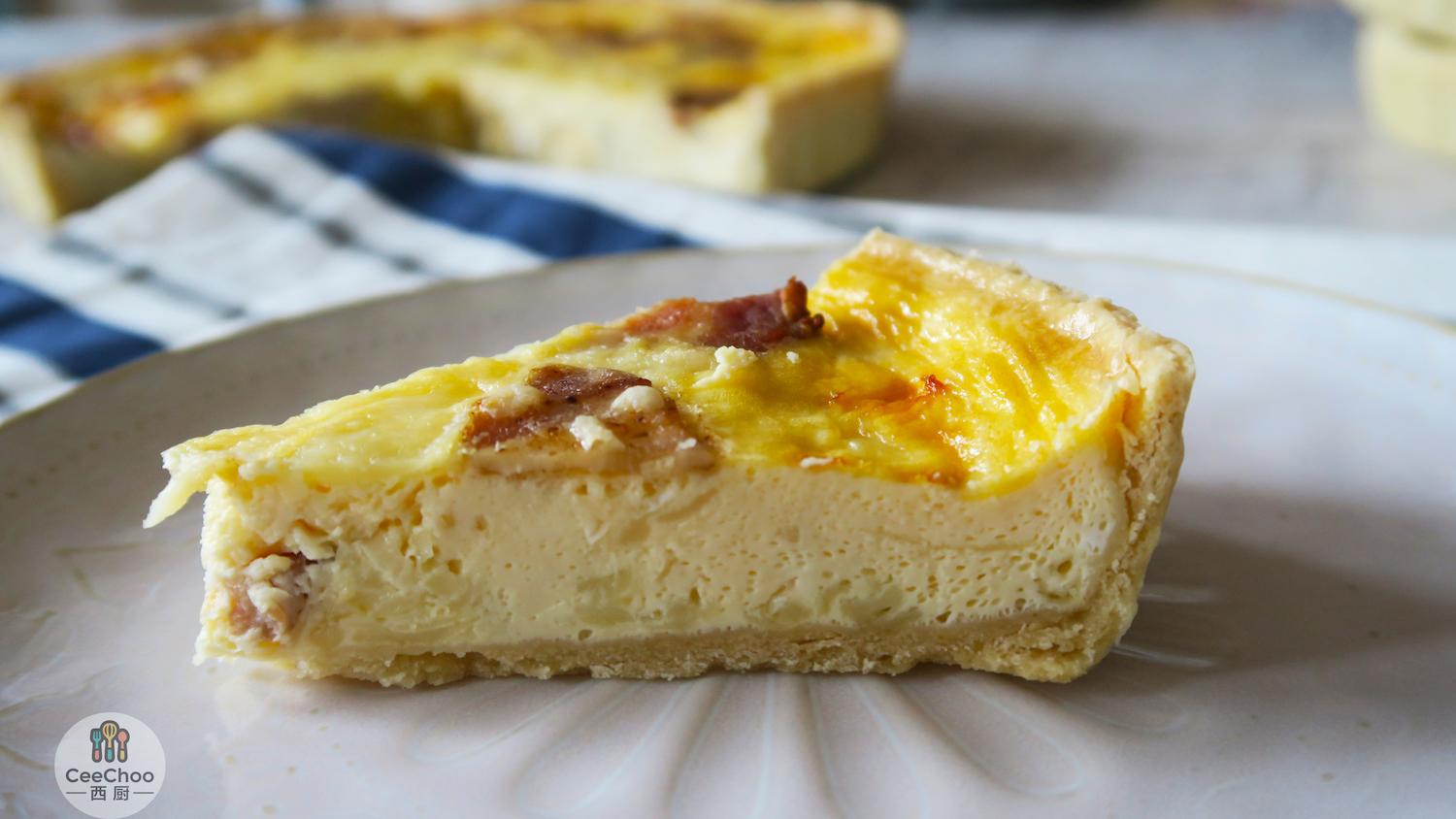 法式经典洛林咸挞quichelorraine