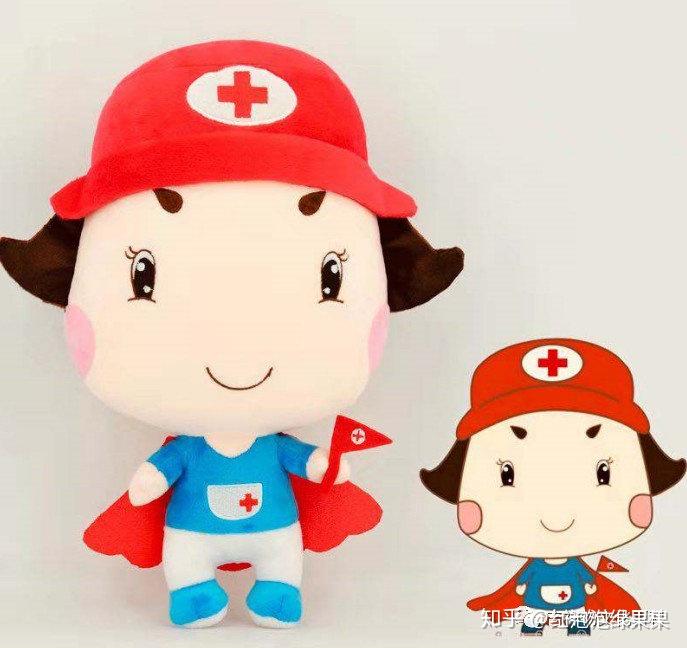 绒言绒语说江西省红十字会吉祥物江小红是传递爱的天使