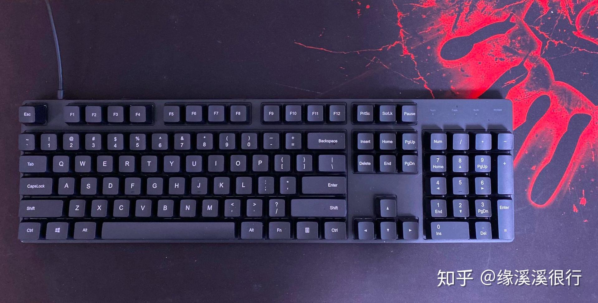 小米机械键盘cherry版素人的选择安静且低调