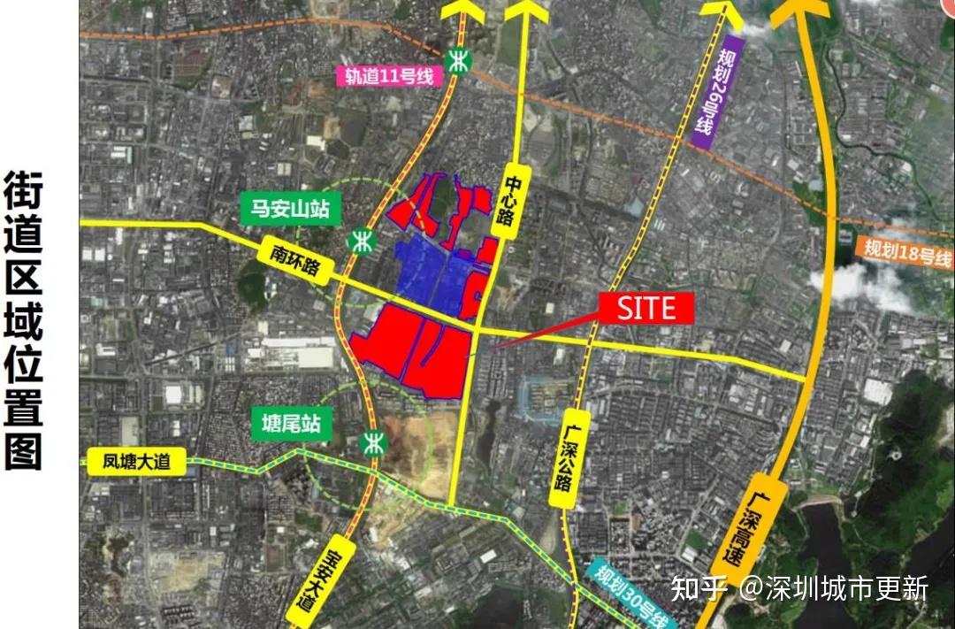 深圳宝安新桥街道规划图片