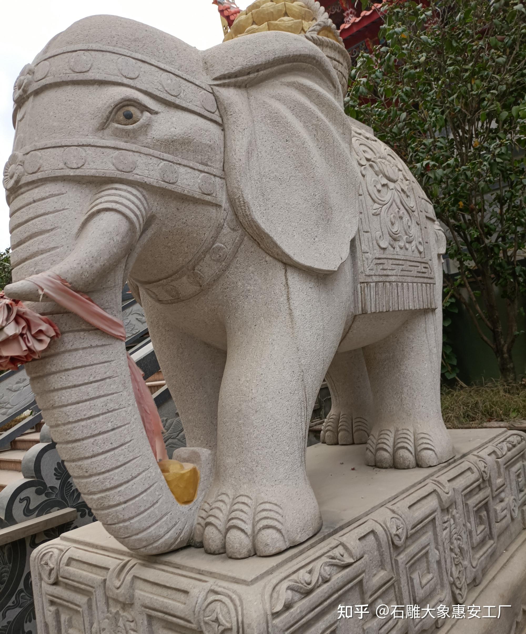 明孝陵大象石雕图片