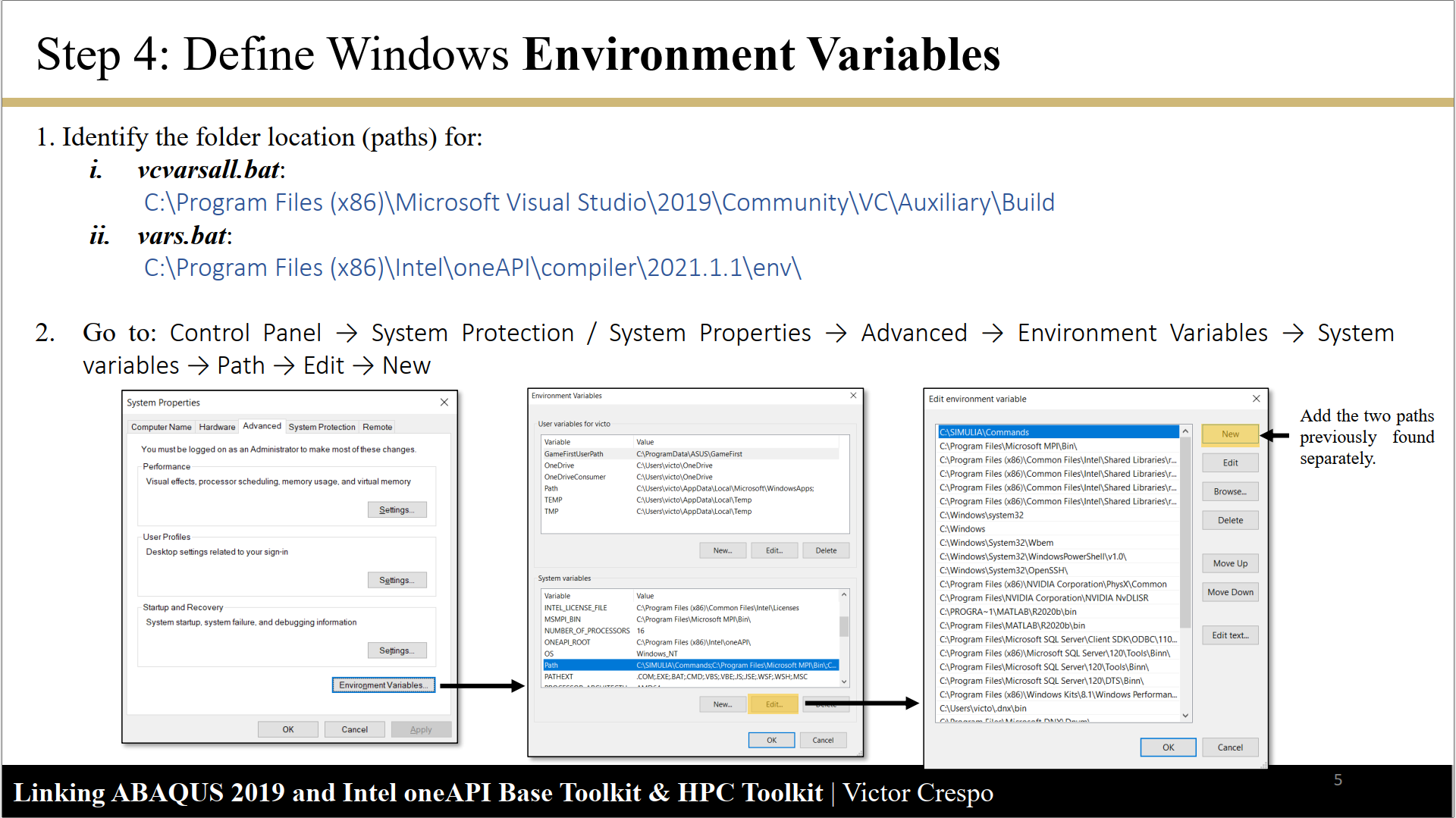  abaqus 2019 2020 intel oneapi base toolkit fortran compiler 