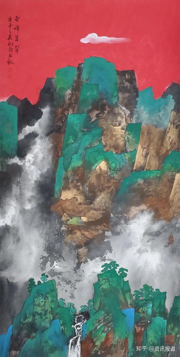 武剑飞写意重彩艺术