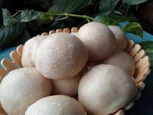 非遗美食香粘可口软滑油润亚沟粘豆包