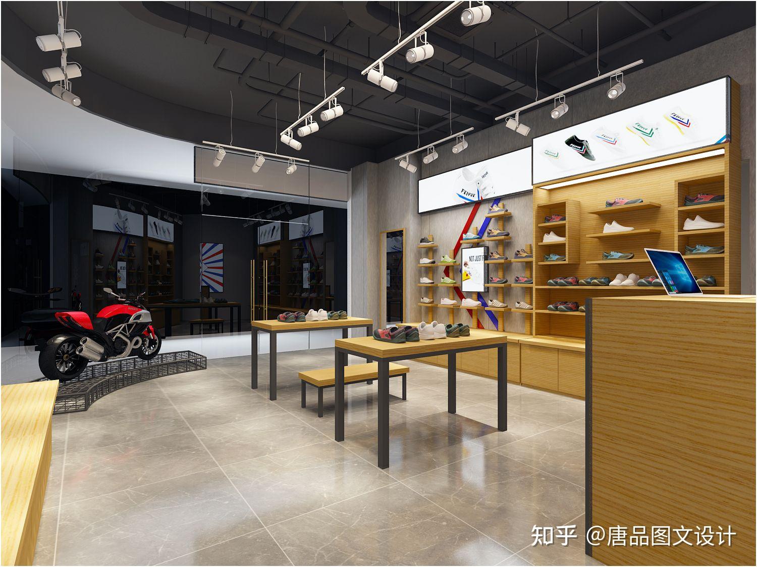 鞋服专卖店,店中店设计