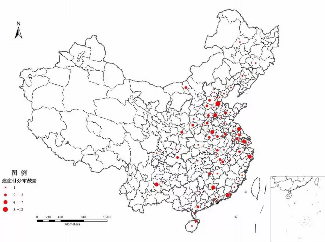 癌症也是地域黑